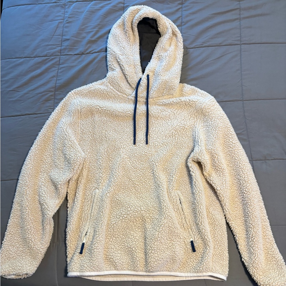 Chubbiest Fleece Cream Hoodie